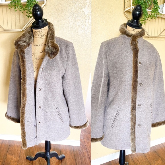 J.Jill wool coat - Picture 1 of 12